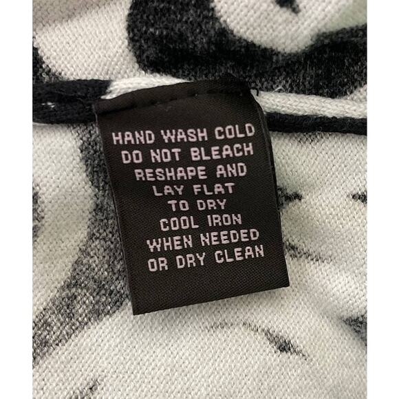 Investments 3/4 Sleeve Geometric Design Cardigan and Black Knit Tank, Ladies XL - Picture 5 of 12